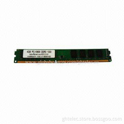 OEM Brand ETT Chips 256MB x 8/16C 240P CL9 1333MHz DDR3 4GB RAM, Work with Motherboards for Desktops
